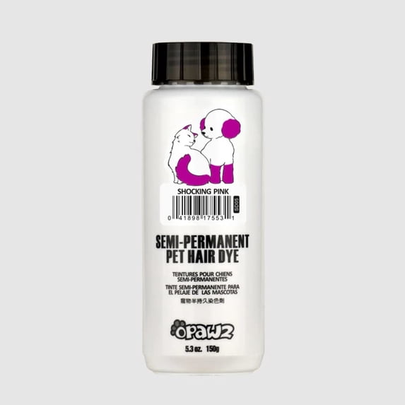 OPAWZ Dog Hair Dye, Dog Grooming Supplies Pink, Safe Pet Hair Dye