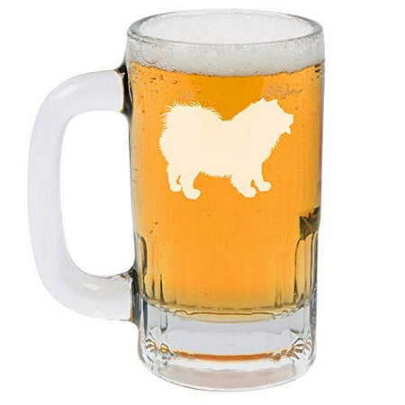 

12oz Beer Mug Stein Glass Chow Chow