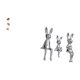 thumbnail image 5 of Escultura de hojas,Estatua de hoja de metal Escultura de hoja Decoración del hogar,Figura de hoja artística con decoraciones de hojas en la base,Escultura de figura,Estatua sentada Figura, 5 of 8