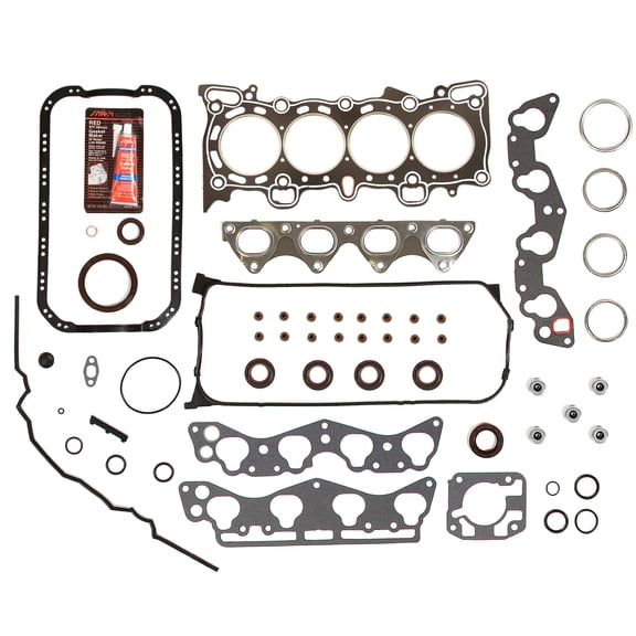 Evergreen FS44029G Graphite Full Gasket Set Fit 96-00 Honda Civic Del Sol D16Y5 D16Y7 D16Y8 D16B5