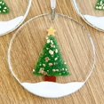 thumbnail image 2 of Colgante de árbol de Navidad para decoración del hogar, colgante plano acrílico, regalos, x-mas, Rama, puerta, ventana, adorno para vacaciones, 2 of 3