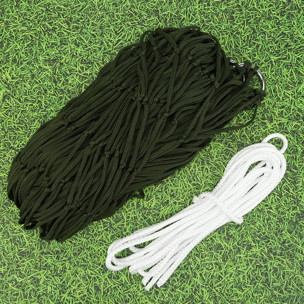 Hamaca al aire libre cama de red para dormir para senderismo hamaca para acampar hamaca de red de nailon Simple con cuerda para acampar ANGGREK Otros