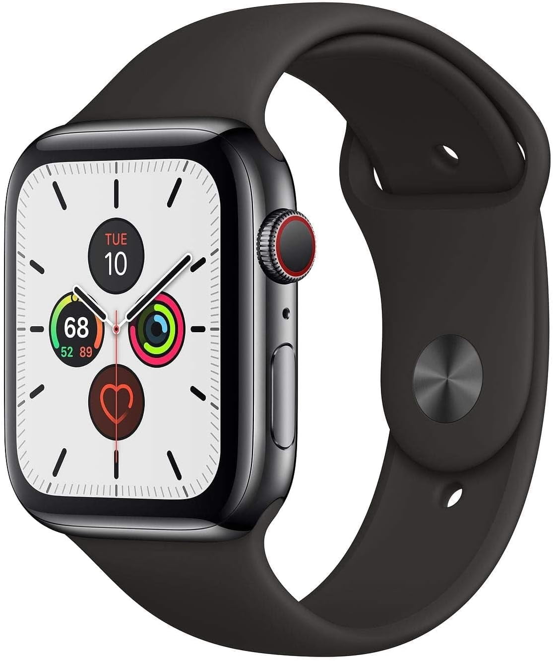 Pre-Owned Apple Watch Series 5 Stainless Steel 44mm A2095 (GPS +