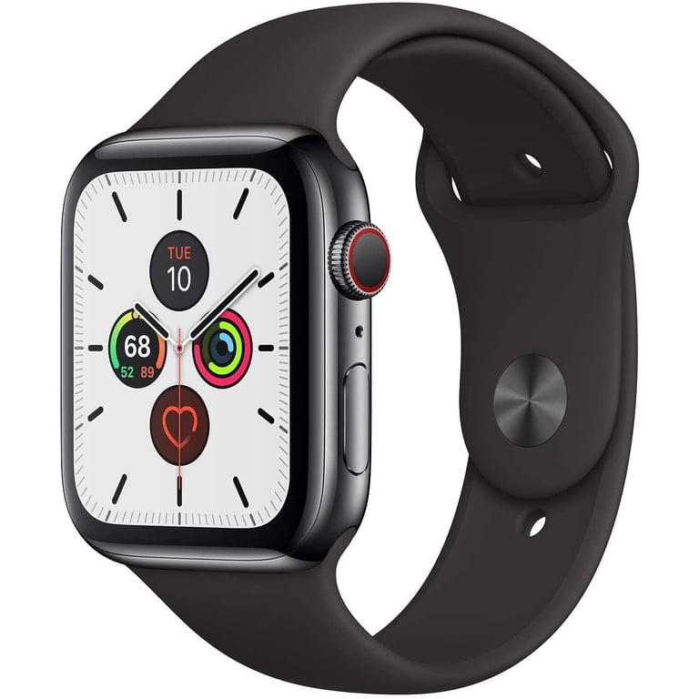 Pre-Owned Apple Watch Series 5 Stainless Steel 44mm A2095 (GPS +