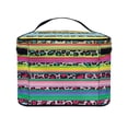 thumbnail image 4 of HELLHERO Leopard Multifunction Wide-open Portable Makeup Bag Organizer Adult Gifts & Daily Use, 4 of 6