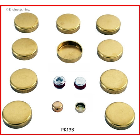 EXP PLUG KIT BRASS FORD 4