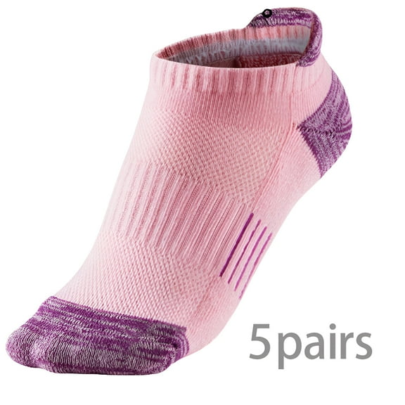 TELOLY 8Pairs Ankle Socks for Women,Cotton Womens Ankle Socks Size 9-11,No Show Womens Socks