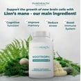 thumbnail image 4 of Nootropics Brain Support Supplement, Lions Mane, Shiitake, Chaga, Reishi Mushroom Powder - Enhance Memory and Improve Cognitive Health by PureHealth Research, 4 of 8