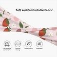 thumbnail image 4 of Yiaed Floral Strawberr Print Sports Headbands,Moisture Wicking Workout Headband, Sweatband Headbands for Running,Cycling for Women and Men, 4 of 8