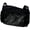 Black, variant on Transparent Postcard Display Shoulder Bag, Women's Ita Messenger Crossbody Purse with Clear Window for Badge Pin DIY, Kawaii Anime Expo Tote