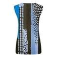 thumbnail image 4 of Xixinqiwan No Boundaries Women Tops ,Women's Summer Loose Tank V-Neck Sleeveless Shirts Floral Print Pattern Tunic Blouse Camisole Top, 4 of 5