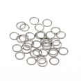thumbnail image 1 of 50-200 unids/lote anillos abiertos de acero inoxidable 4 5 6 8mm conectores de anillos divididos DIY collar joyería hacer hallazgos Accesorios, 1 of 5