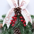 thumbnail image 4 of Navidad Lágrima Floral Swag Navidad Guirnalda Baya Ratán Pino Cono Aguja Rama Colgante Guirnalda Decoración Para Tienda Windows Chimeneas Moyic HA038969-00, 4 of 6
