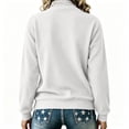 thumbnail image 6 of Otntypg Womens Half Zip Oversized Sweatshirts Lightweight Cozy Hoodless Top 2026 Trendy Long Sleeve Pullover Tops Y2k Fall Outfits with Pockets, 6 of 7