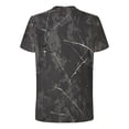 thumbnail image 5 of Men's Crew Neck T Shirts Vintage Trendy Tie Dye Print Short Sleeve Tops Lightweight Summer Beach Casual Workout Tees Z009-Grey 5XL, 5 of 5