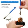 thumbnail image 4 of QualitChoice Kit d'Outils Manuels Précis Multifonction pour Perceuse Micro Twist, Taille Compacte, Rotation Automatique, Porte-Clés en Résine et Plastique Type 3 1Ensemble, 4 of 6