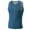 Blue, variant on Men's Thermal Underwear Tops Fleece Lined Tank Tops Winter Warm Base Layer Sleeveless Vest
