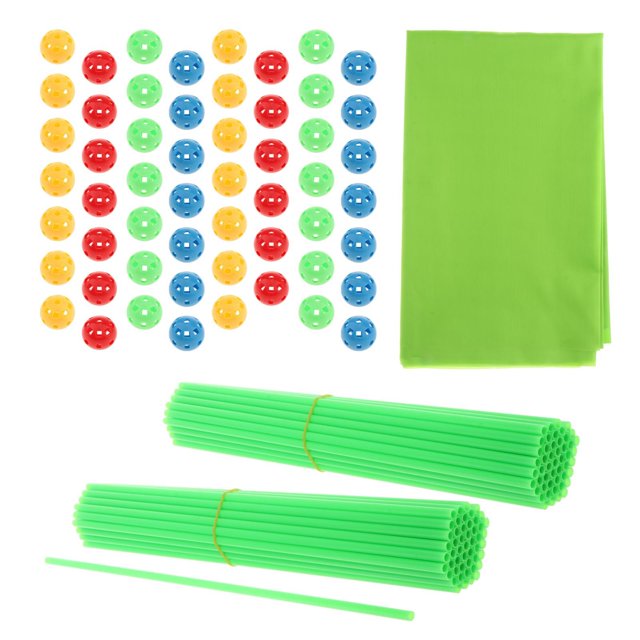 Kits de construcción de fuertes creativos Juguetes de construcción de tiendas Tienda de bolas 100Stick 55 Zulema Juguetes de construcción de fuertes