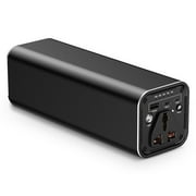 AC Outlet Portable Laptop Power Bank, Universal 116Wh/31200mAh 100W Travel Charger, Black