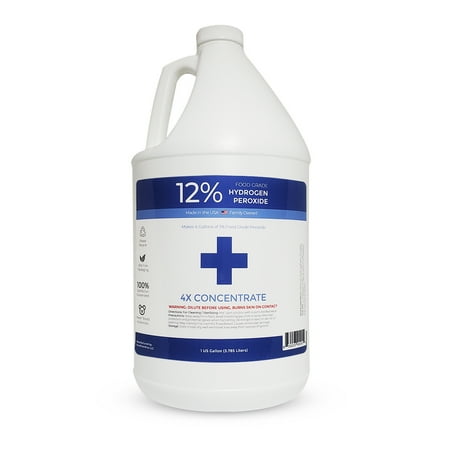 12% Food Grade Hydrogen Peroxide 1 Gallon