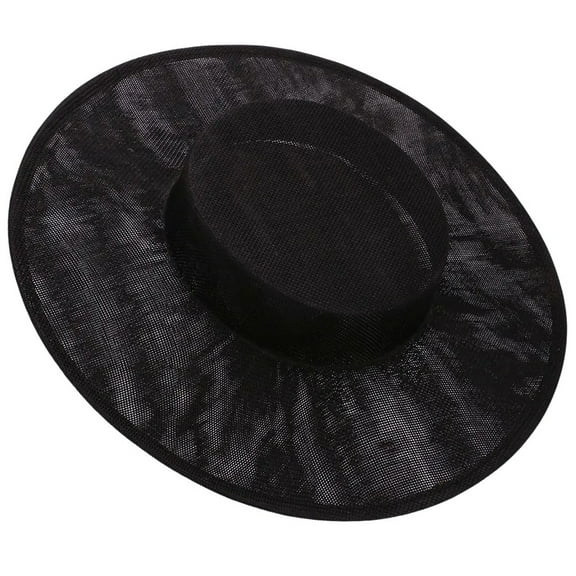 UNTERING Top Hat Plain Color Trend Fascinator Hat Base for Women French Fascinators Banquets Hats for Banquets Versatility Hat Base