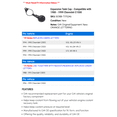 thumbnail image 2 of Expansion Tank Cap - Compatible with 1988 - 1999 GMC K1500 1989 1990 1991 1992 1993 1994 1995 1996 1997 1998, 2 of 2