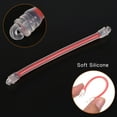 thumbnail image 4 of Uxcell Tennis Dampener, 8 Pack Silicone Vibration Racket Shock Absorber, Red, 4 of 7
