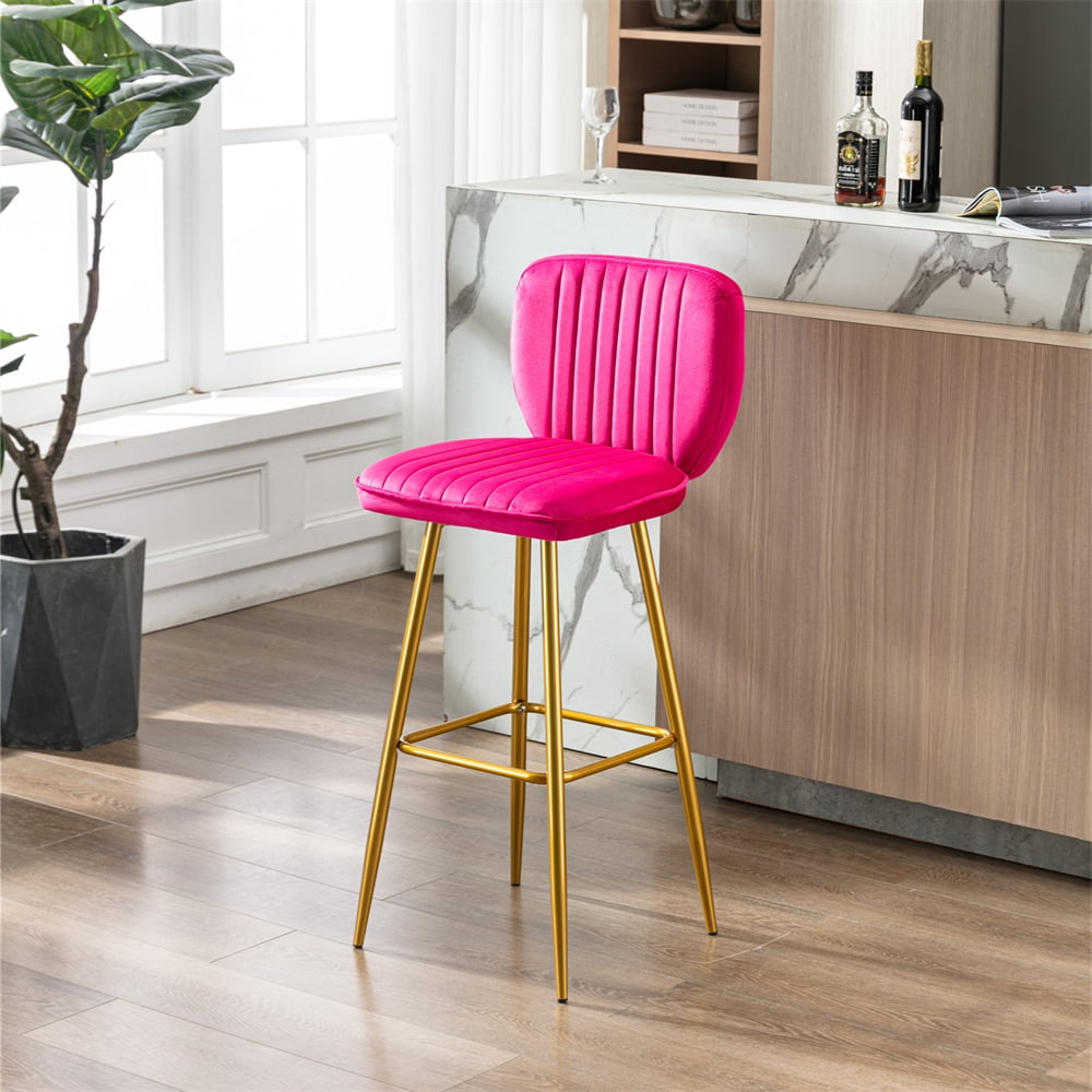 Kitchen Counter Chairs Set of 2 Velvet-Touch Dining Chairs Bar Stools main image 0