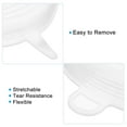 thumbnail image 4 of Unique Bargains Silicone Stretch Lids, 6Pack 3.74' Round Container Lid for Food Cover White, 4 of 6