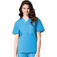 thumbnail image 1 of Maevn Unisex Core V-Neck TopMalibu Blue, X-Small, 1 of 1