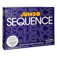 thumbnail image 1 of Sequence Jumbo Sequence Family Board Game - Strategy & Luck Fun for All Ages, Extra Large Mat, 2-12 Players, Ages 7+, 1 of 4