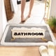thumbnail image 1 of Home Summer Carpet Front Door Carpet Super Absorbent Drying Rubber Backing Non-slip Floor Mat Washable Super Soft Bathtub Carpet Bathroom Carpet, 1 of 7