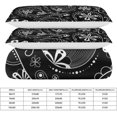 thumbnail image 2 of HAHDAXIA Paisley Bedding Solid Comforter Set for All Seasons,3 Pieces(1 Comforter+2 Pillowcases),Soft Microfiber Bedding Set Queen(90"x90"), 2 of 7