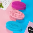 thumbnail image 1 of Lufa corporal de silicona – Juego de 3 cepillos exfoliantes suaves para baño y ducha, cepillo de lufa para niños sensibles, mujeres, hombres, todo tipo de piel, 1 of 5