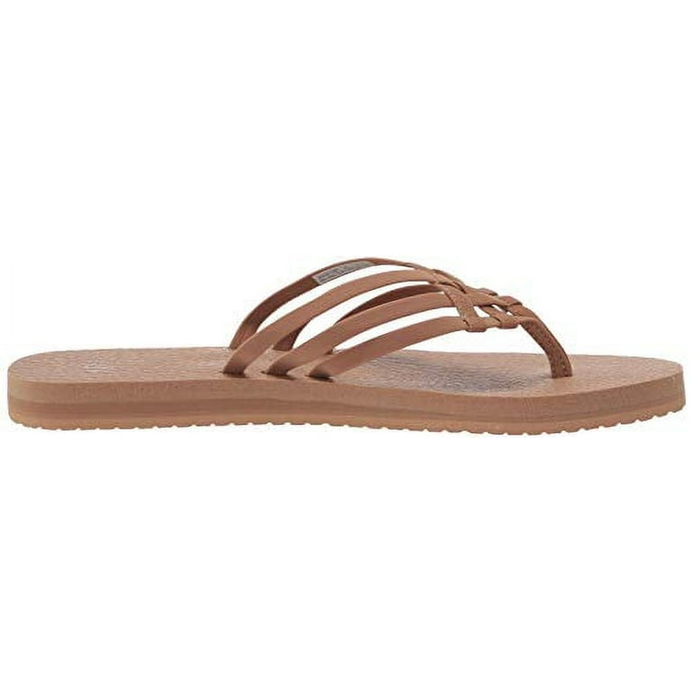 Sanuk Women's Yoga Sandy Sandal, Tobacco Brown, 8 M US - Walmart.com