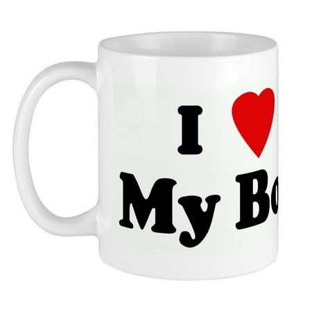 

CafePress - I Love My Boo Mug - Ceramic Coffee Tea Novelty Mug Cup 11 oz