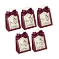 thumbnail image 1 of 5 cajas de regalo con dulces, elegantes bolsas para banquetes y bodas. Rojo, 1 of 7
