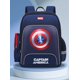 thumbnail image 3 of Mochila de nailon impermeable con figuras de anime de Marvel, Capitán América, los Vengadores, mochila de doble hombro para estudiantes, regalos para niños, 3 of 5