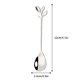 thumbnail image 3 of Fiudx Ofertas y liquidaciones Cucharas de acero inoxidable para café, leche, postre, helado, fruta, cucharilla, accesorios, vajilla, regalo, 3 of 6