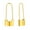 01. Lock-Gold, variant on [Clearance] Lock Earrings for Women Hypoallergenic Stainless Steel Piercing Safety Pin Hoop Earrings Jewelry Gifts for Girlfriend Wife Birthday Christmas Valentine's Day