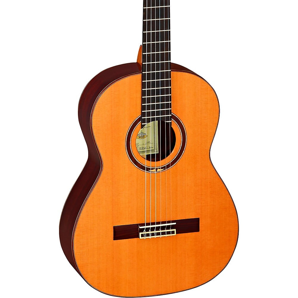 Right M3CS Ortega Guitars Custom Master Selection 6 String Classical Guitar 