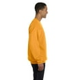 thumbnail image 2 of Champion Mens Double Dry Eco Fleece Crew, S, C Gold, 2 of 3