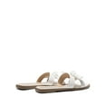 thumbnail image 4 of DREAM PAIRS Women’s Slide Sandals – Knotted Bow H Band Flat Slip-On Summer Slides, 4 of 6