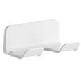 thumbnail image 4 of CTIRCHIU Wall Mounted Hair Dryer Holder, White HIPS, Space-Saving Bathroom & Bedroom Organizer, Barbershop Accessory, 16x9.4x6.6 CM, 4 of 5