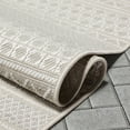 thumbnail image 7 of Well Woven Fallon Arwen Modern Tribal Ivory 5'3" x 7'3" Hi-Lo Indoor/Outdoor Area Rug, 7 of 7