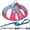 Hot Pink-Blue-XXXS(Chest: 8.5 - 10"), variant on Dog Harness No-pull Cat With A Leash Adjustable Reflective Vest Escape Proof Outdoor Walking Running For Extra Small Dogs And House Cats Pure Pink Xxxs