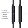 thumbnail image 4 of Wired Earphones, Adorer EM10 Powerful Bass in Ear Headphones with Microphone and Volume Control, Wired Earbuds for iOS Android Smartphones, Noise Isolating Earphones - Black, 4 of 8