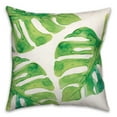 thumbnail image 2 of Creative Products Watercolor Palm Leaf Throw Pillow - 18x18, 2 of 3