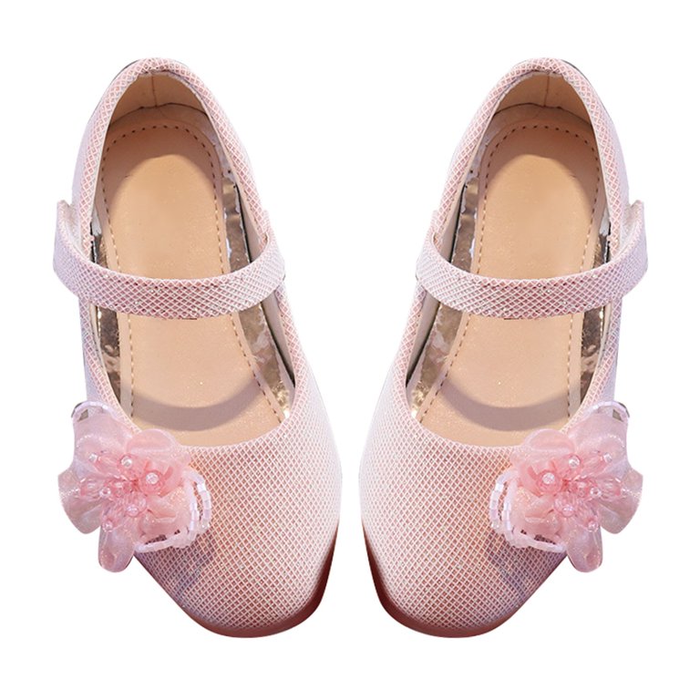 TOWED22 Toddler Girls Dress Shoes Party Wedding Flower Girl Ballet