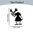 Deals of the Day Clearance Little Devil Halloween Decorations Black Yard Signs With Stakes Scary